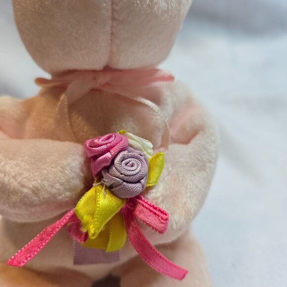 Ty Beanie Baby Dear Bear 2003 Pink Plush Stuffed Animal Collectible‎ 6” - Picture 7 of 8